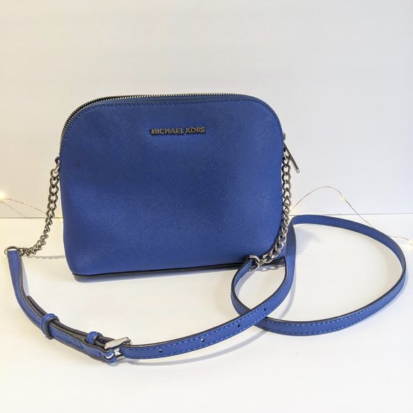 Michael Kors Handbags - Michael Kors Electric Blue Crossbody purse
